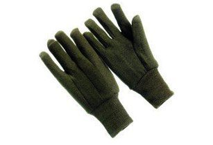 Brown Jersey Gloves