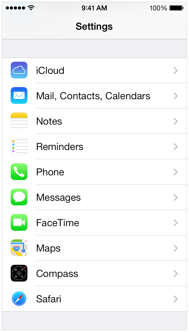 charter mobile email settings for iphone